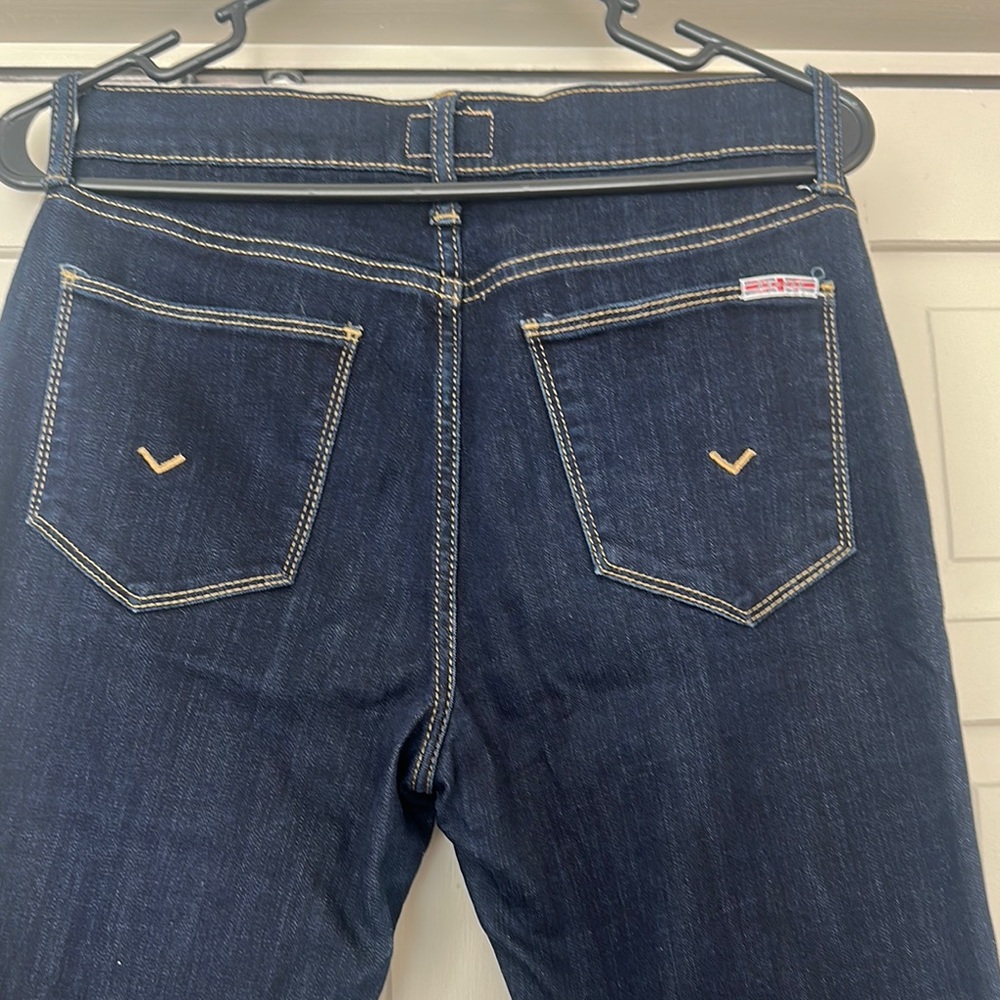 Hudson Dark Blue Denim Jeans - Picture 3 of 5